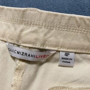 Isaacmizrahi live.4P white pants.